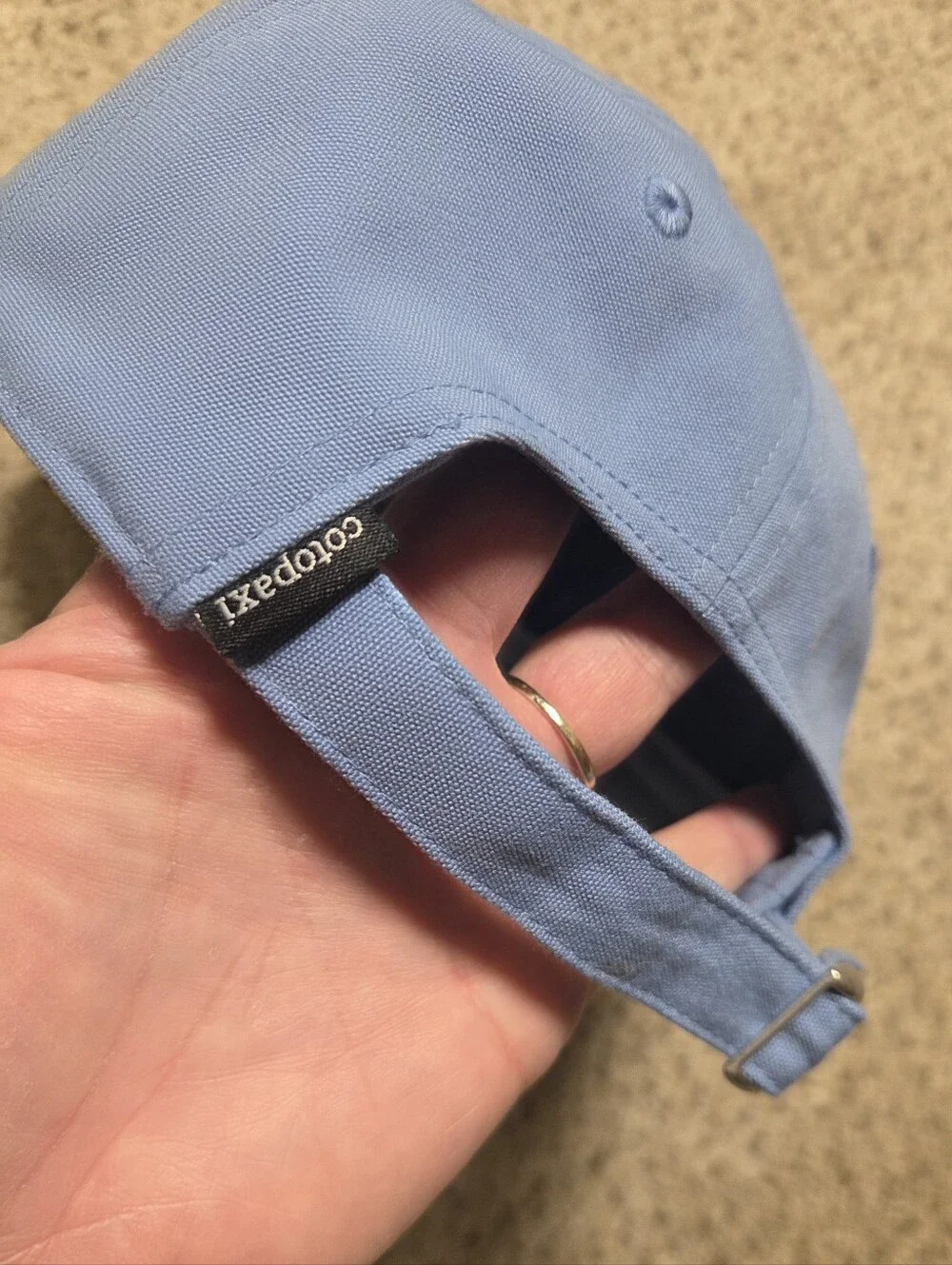 Cotopaxi Do Good Stripe Dad Hat Adjustable Blue Outdoors Ball Cap Baseball